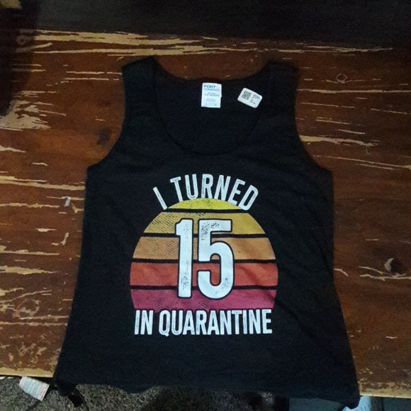 Quarantine 15th Birthday Tank Top Shirt - Picture 2 of 3